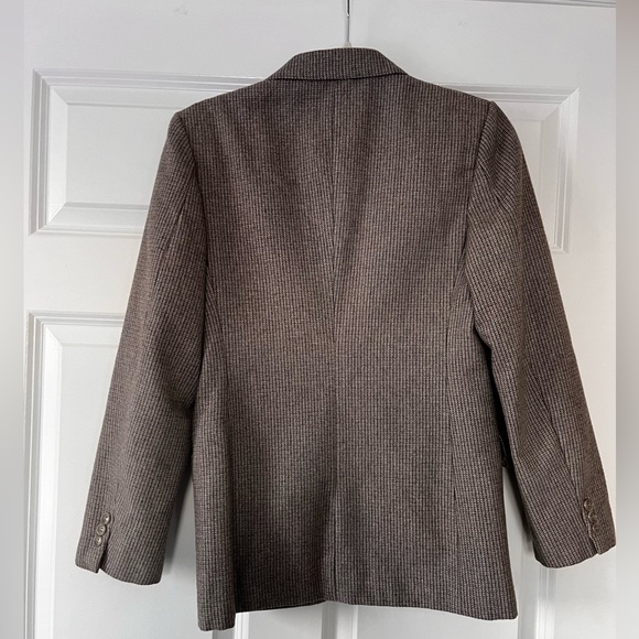 Vintage Plaid Blazer - Picture 4 of 5